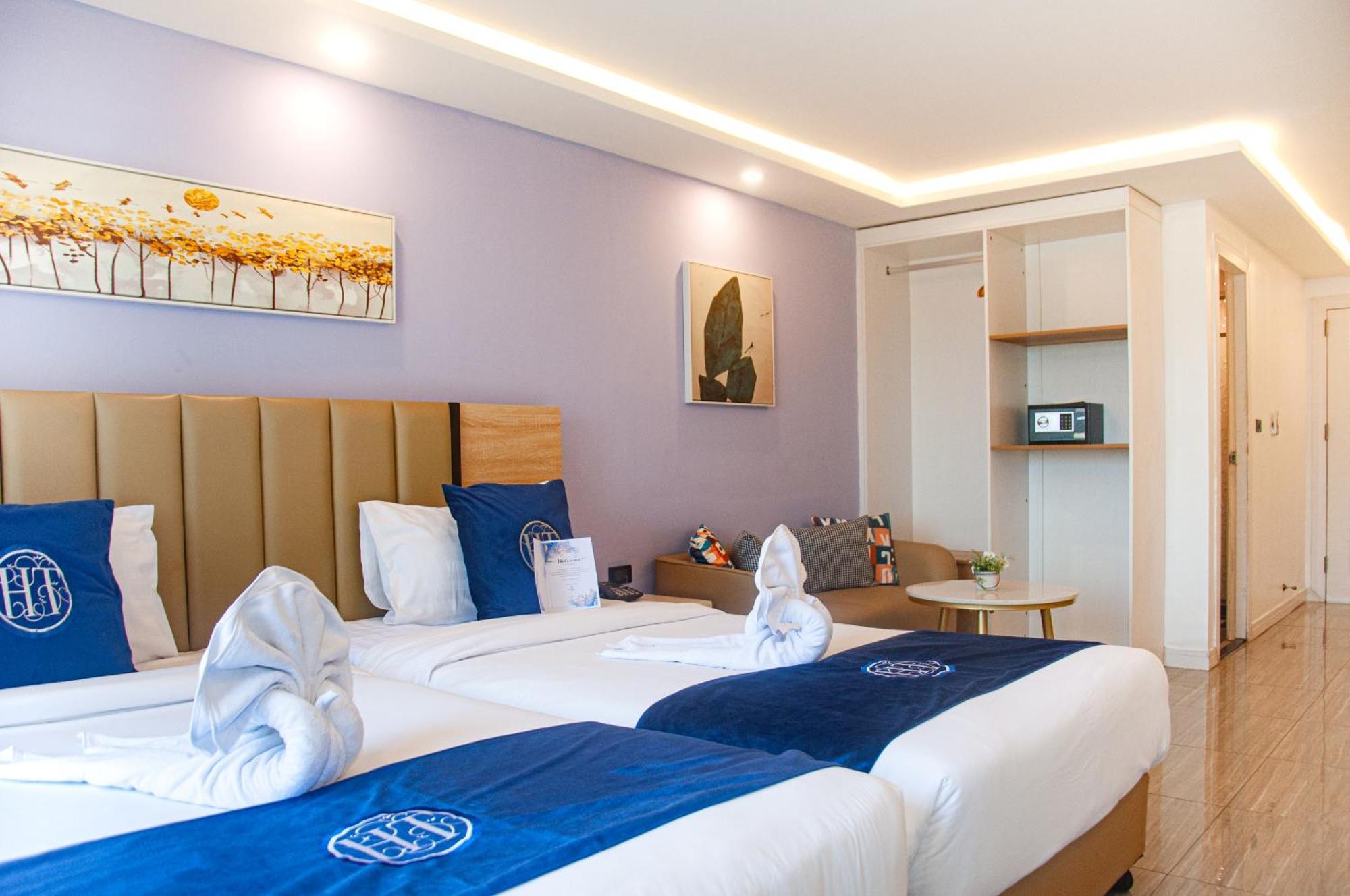 Ht9 Hotel Pantai Jomtien Luaran gambar
